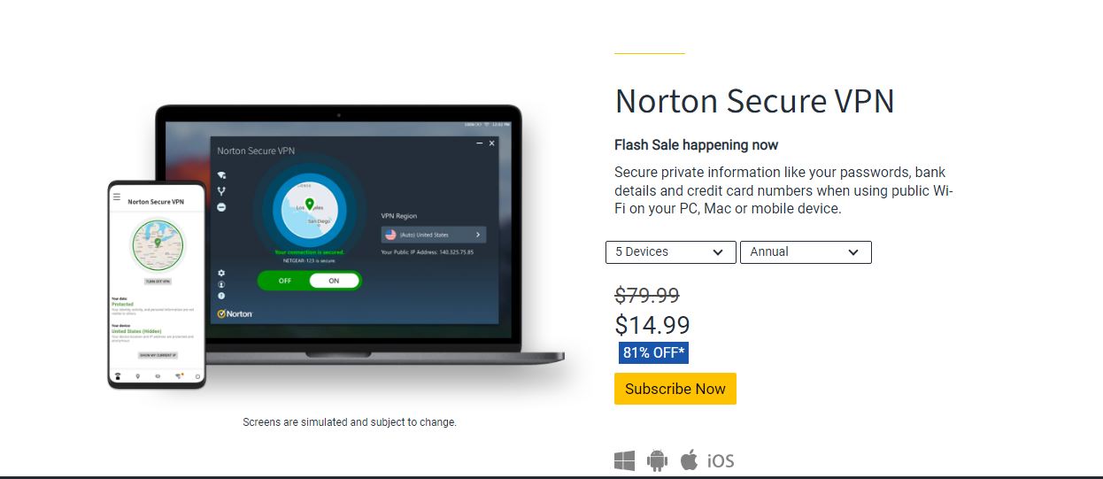 Norton Security VPN Review TheQuick10